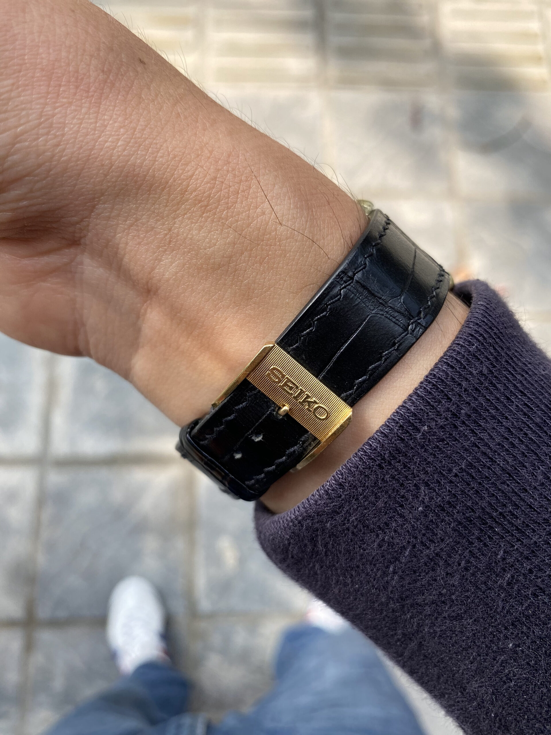 Vintage Seiko Buckle SGP 15mm