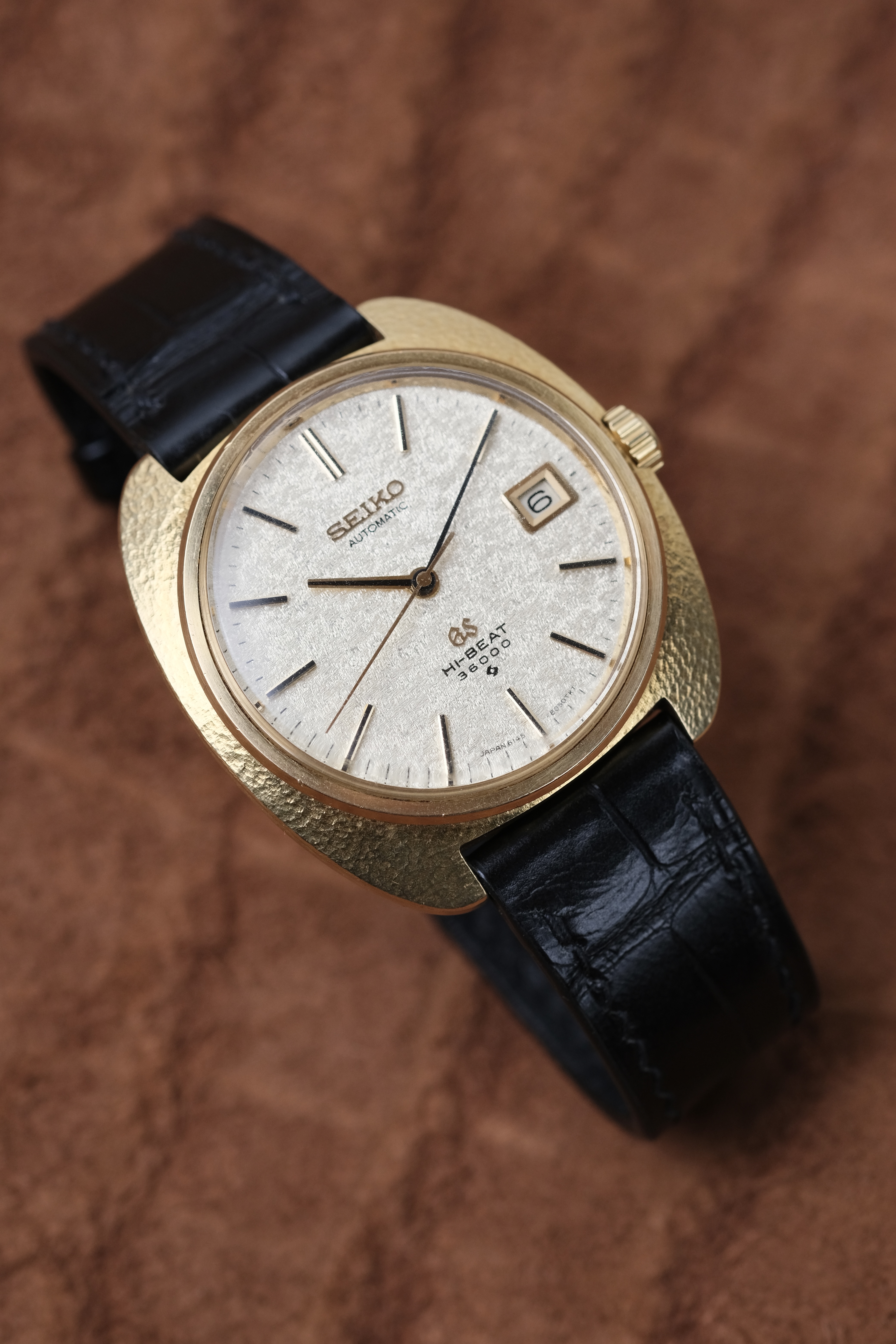 Grand Seiko 6145 8030 18K Solid Gold Grand Seiko Holic