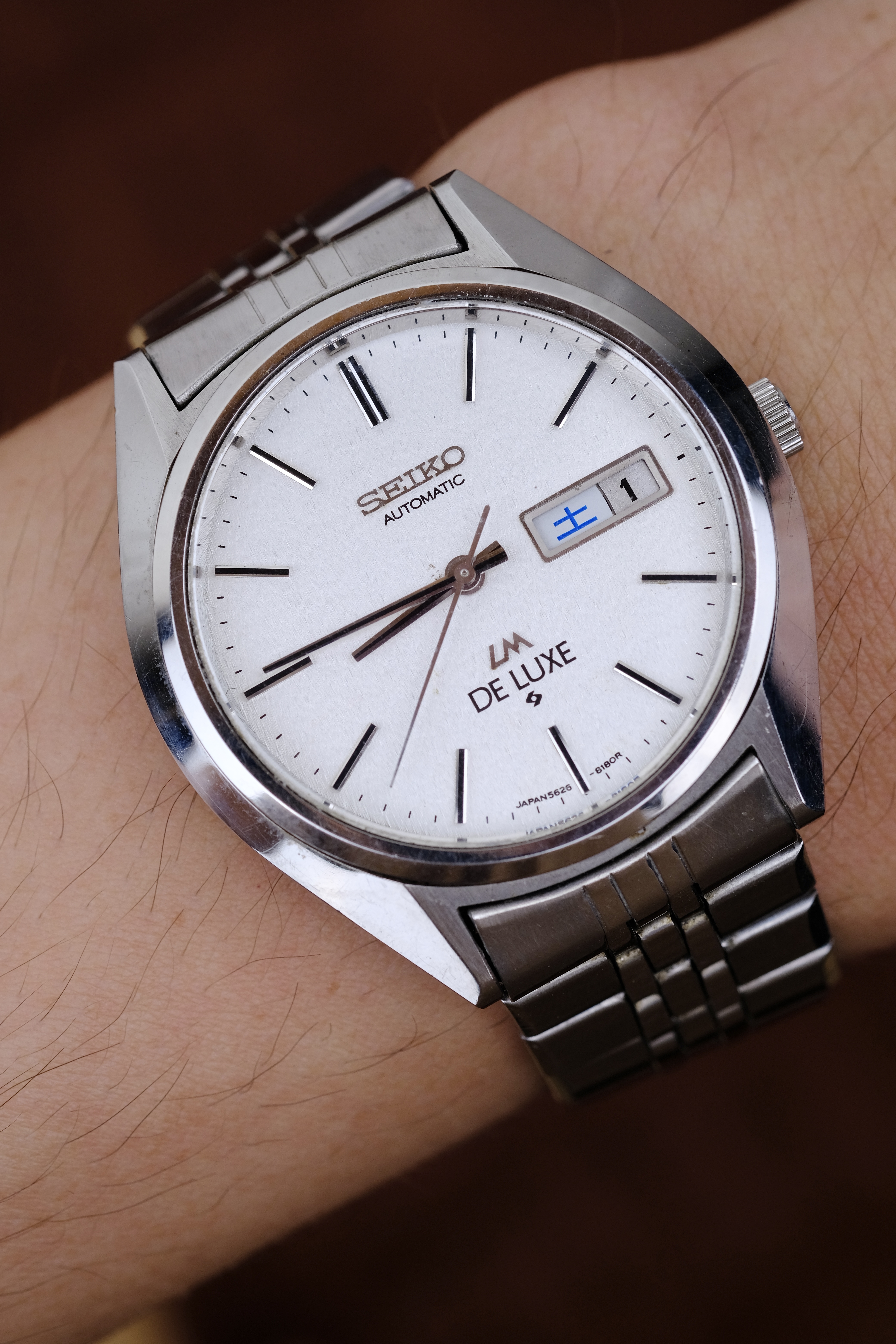 Seiko LM De Luxe 5626-8140 Snowflake dial -