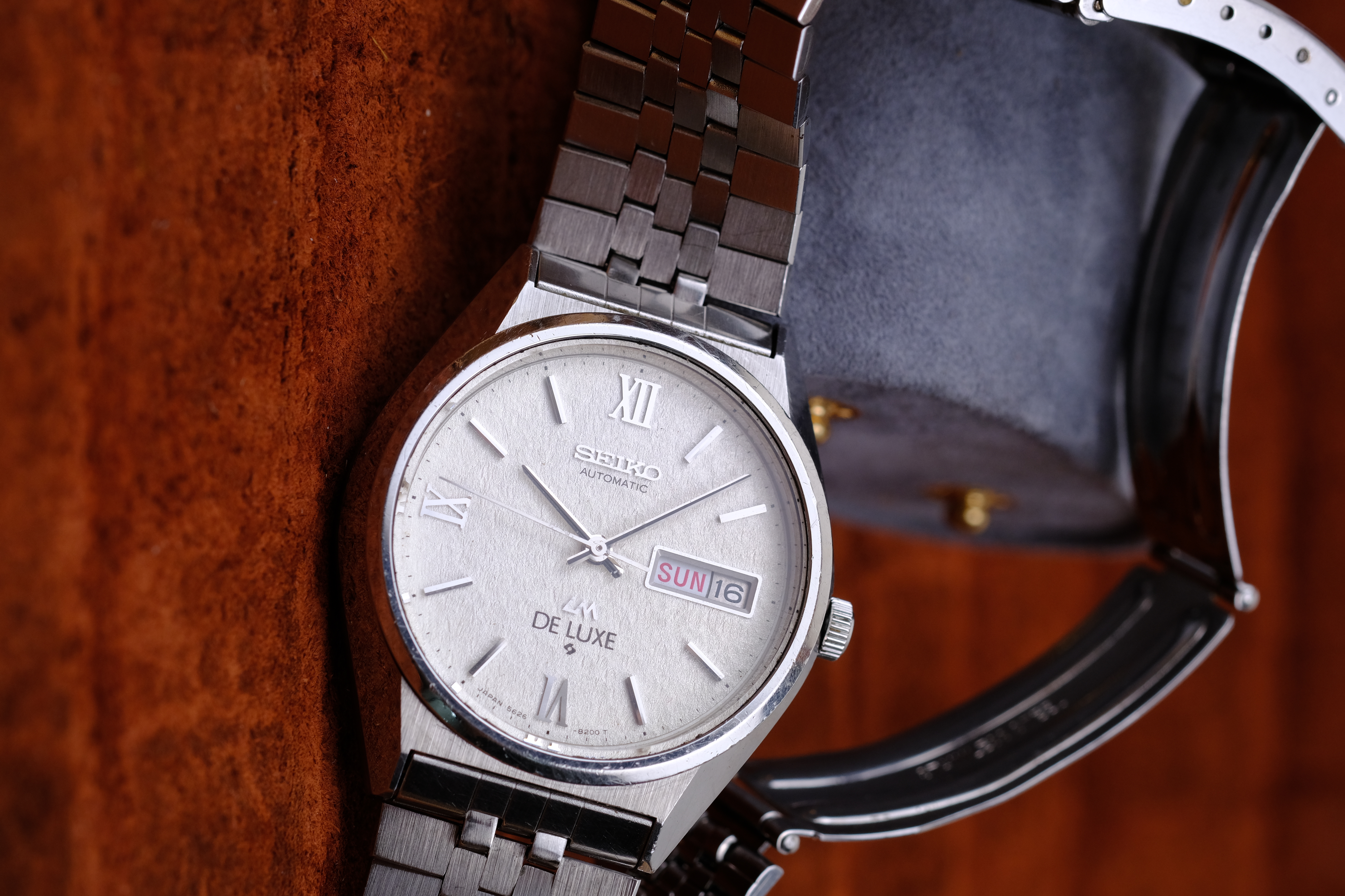 時計 SEIKO LM Seiko LM De Luxe 5626-8140 Snowflake dial -
