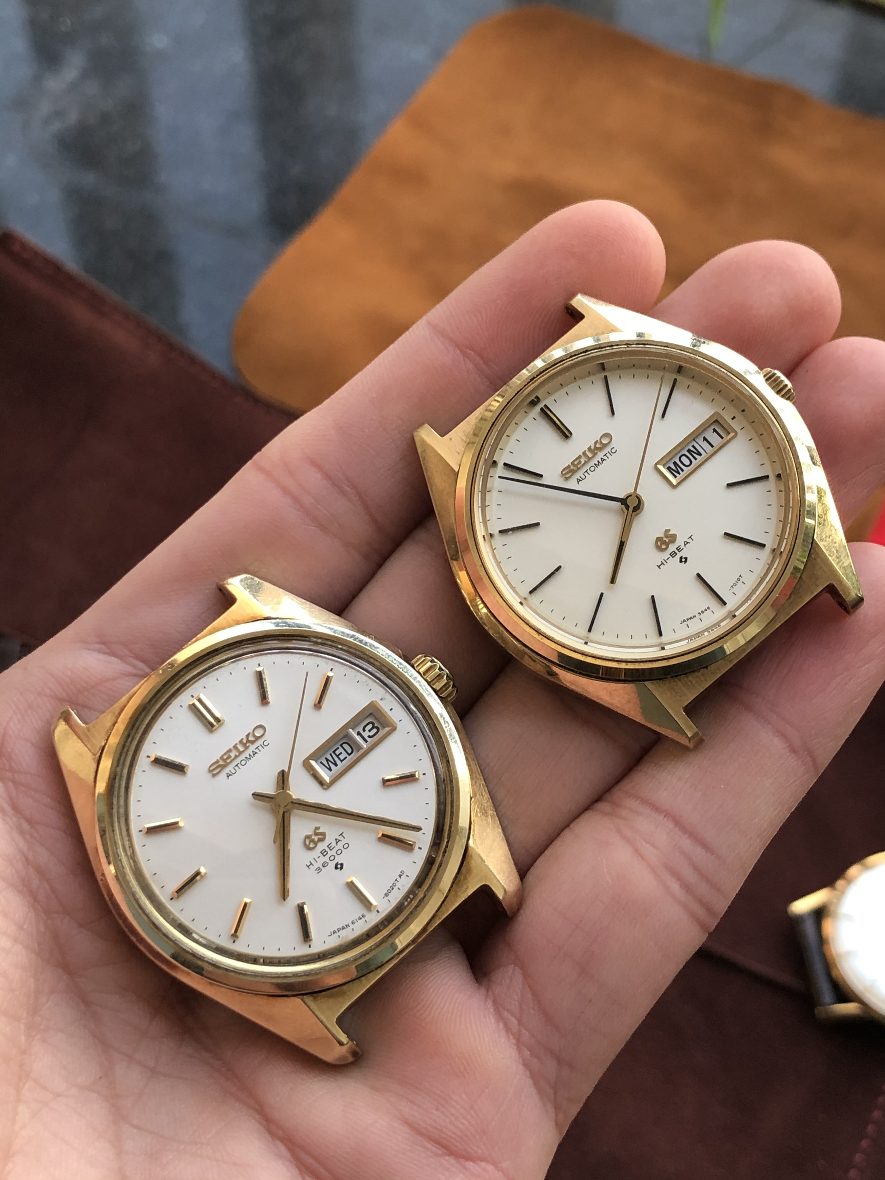 GRAND SEIKO GS 5646 - 7010 CAP GOLD - Grand Seiko